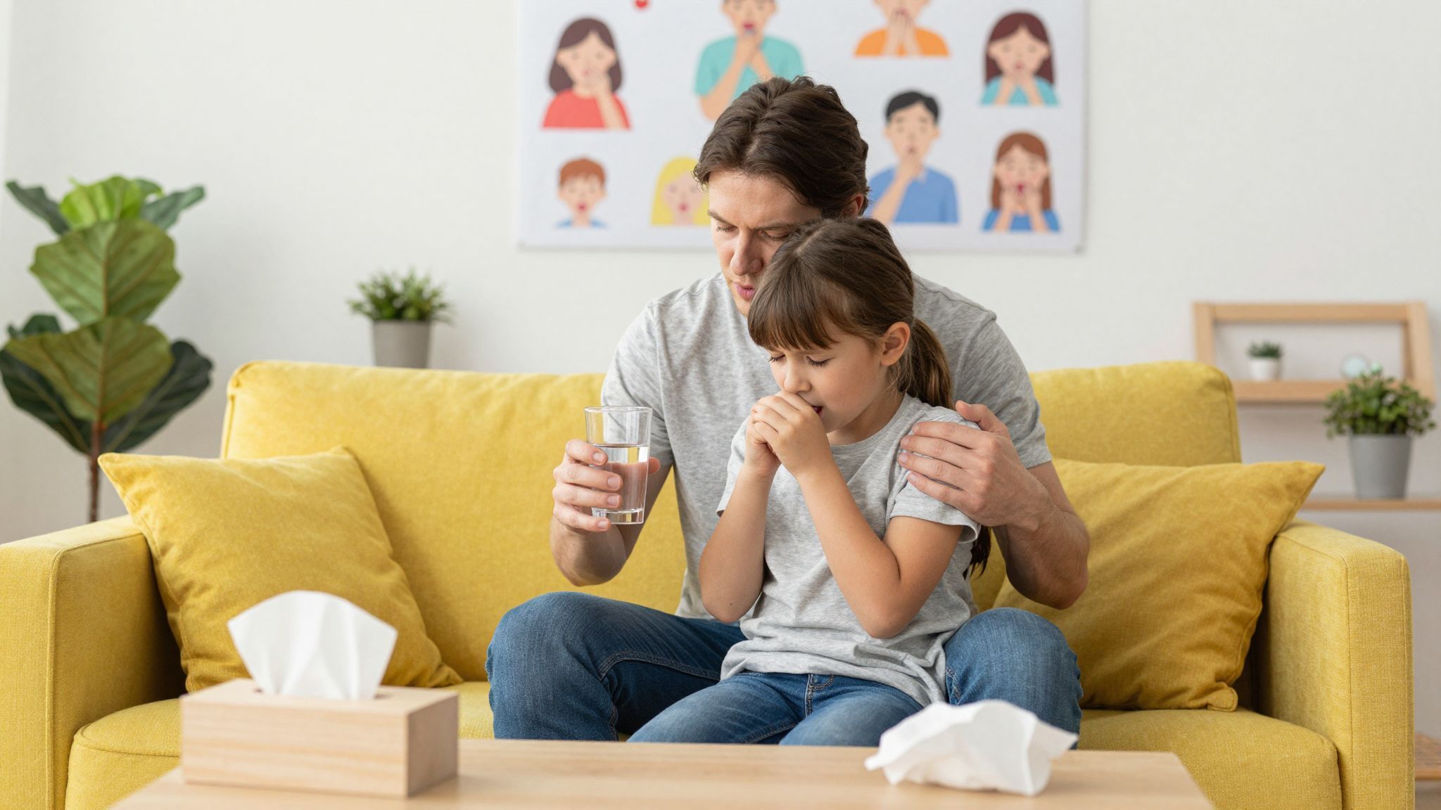 A száraz köhögés gyakran allergia vagy irritáció jele.