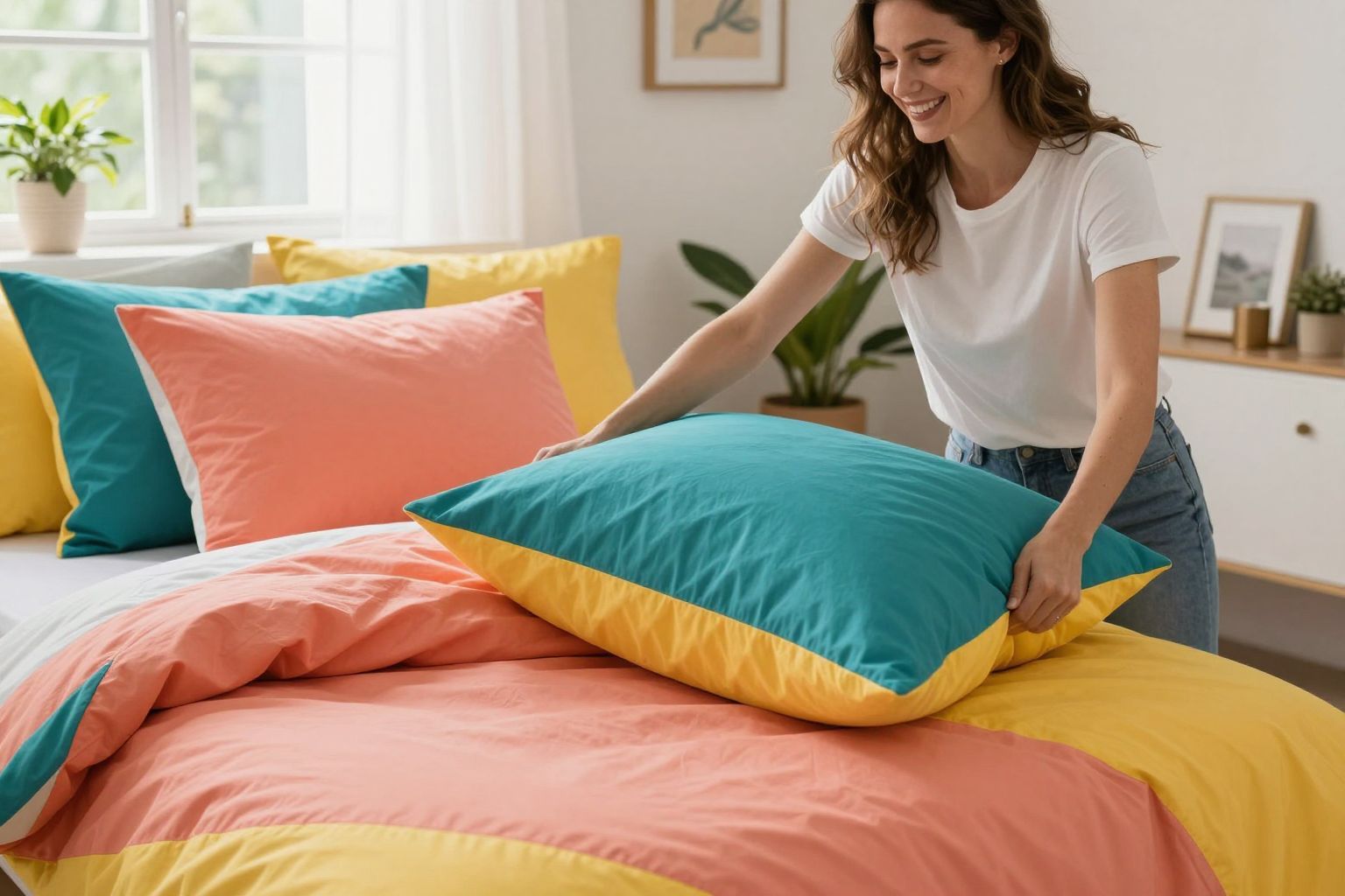 A szatén párnahuzat csökkenti a bőr ráncait.