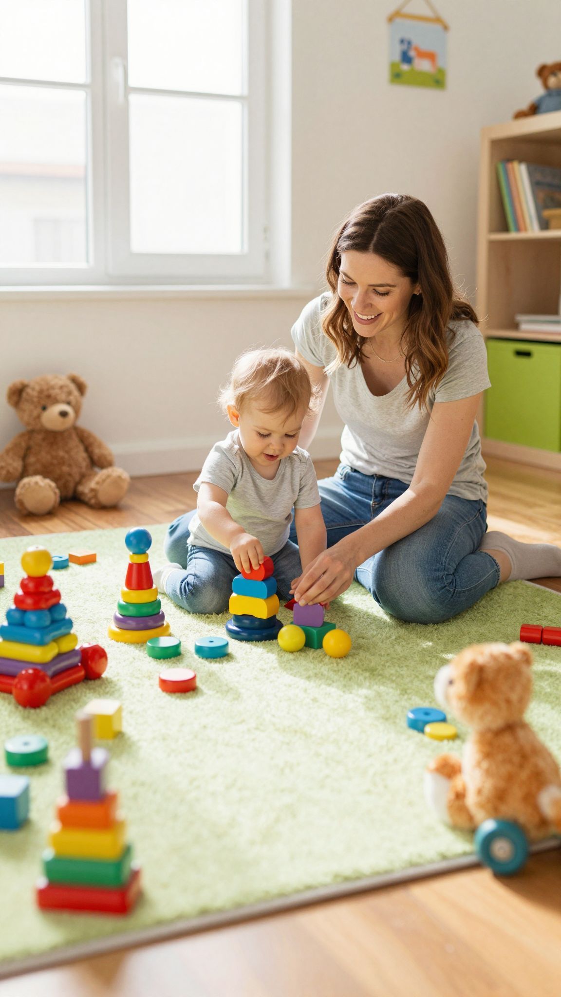 A játékok választásánál figyelembe kell venni a fejlődési szakaszt.