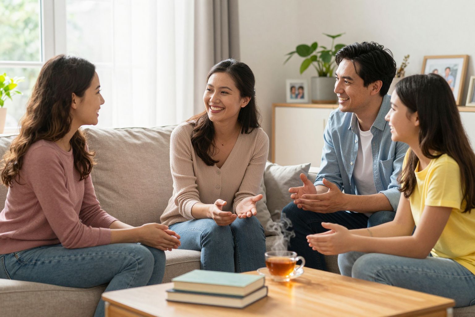 A humornak fontos szerepe van a feszültség oldásában.