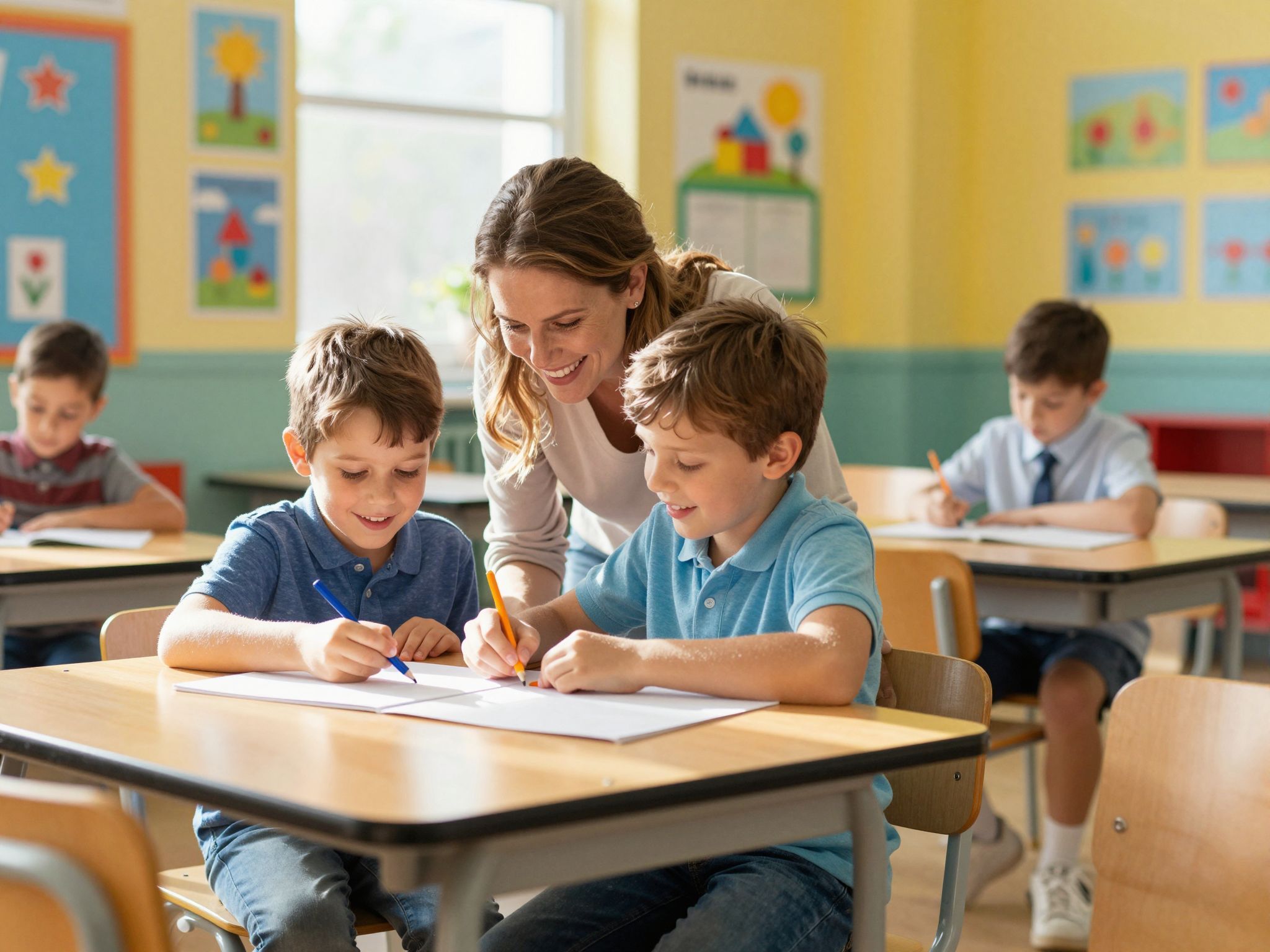 A szülői támogatás segíti a gyerekek iskolai boldogulását.