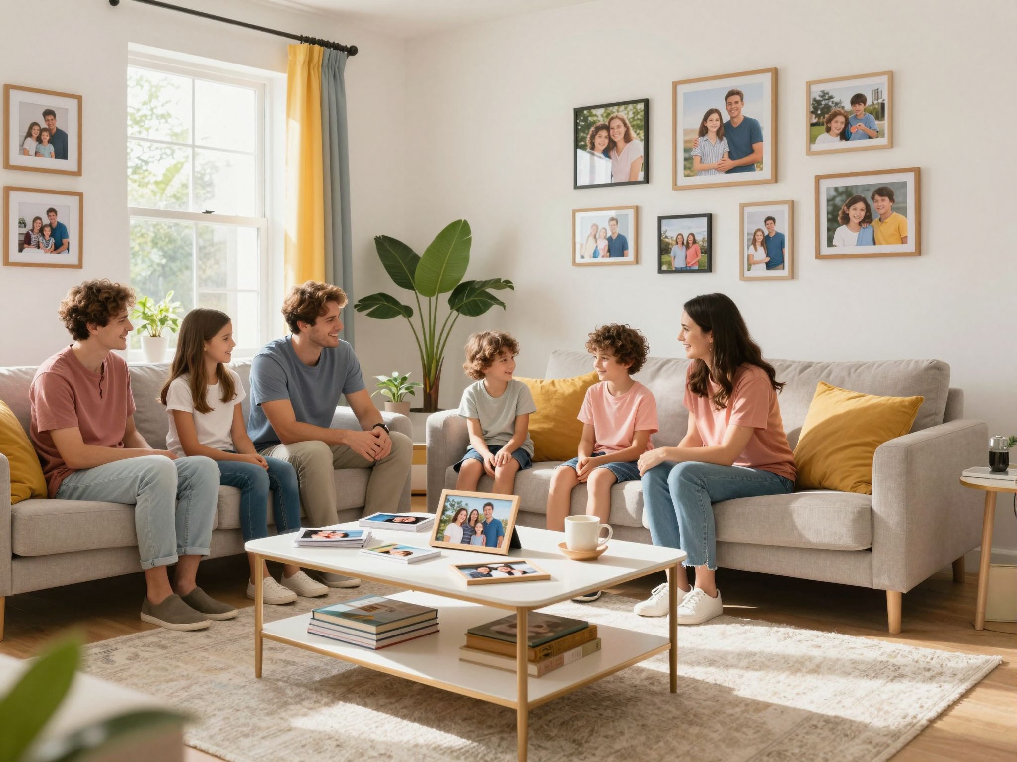 A helyiségek emlékeink színtereiként életre hívják a történeteket.