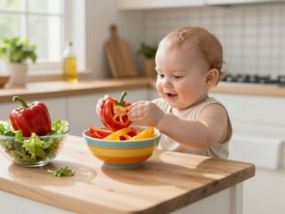 Hogyan ismertesd meg a paprikát a babával? Színes és ízletes receptötlet