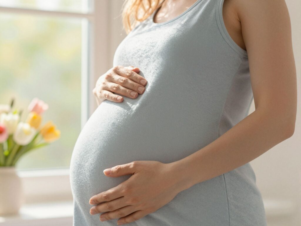 Hogyan kommunikálj a babával a pocakodon keresztül? A simogatás hatása