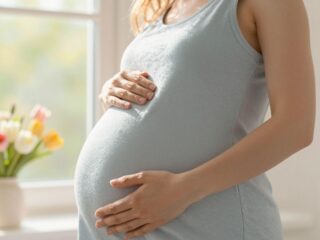 Hogyan kommunikálj a babával a pocakodon keresztül? A simogatás hatása