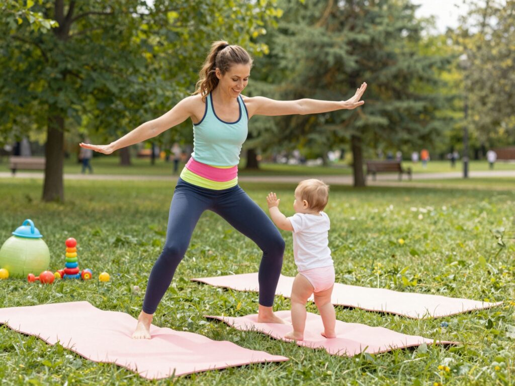 Hogyan nyerd vissza az alakod szülés után? Babás torna és tánc ötletek