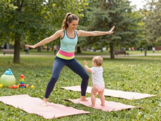 Hogyan nyerd vissza az alakod szülés után? Babás torna és tánc ötletek
