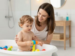 Hogyan segíts a fürdéstől rettegő kicsinek? Pszichológus tanácsai a félelem oldására