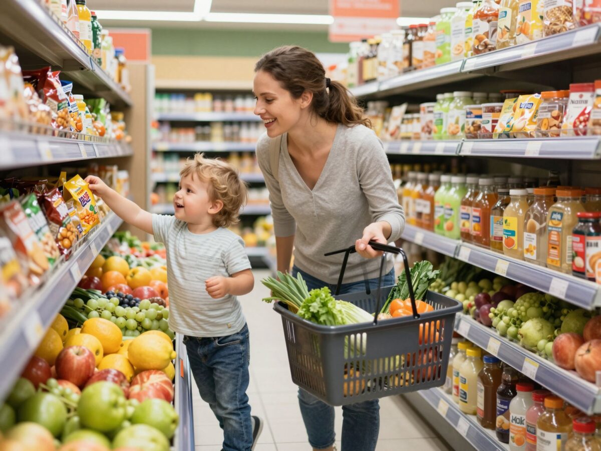 Így éld túl a nagybevásárlást egy totyogóval