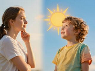 Így látja a napot egy szülő és így egy kisgyerek: őszinte összehasonlítás