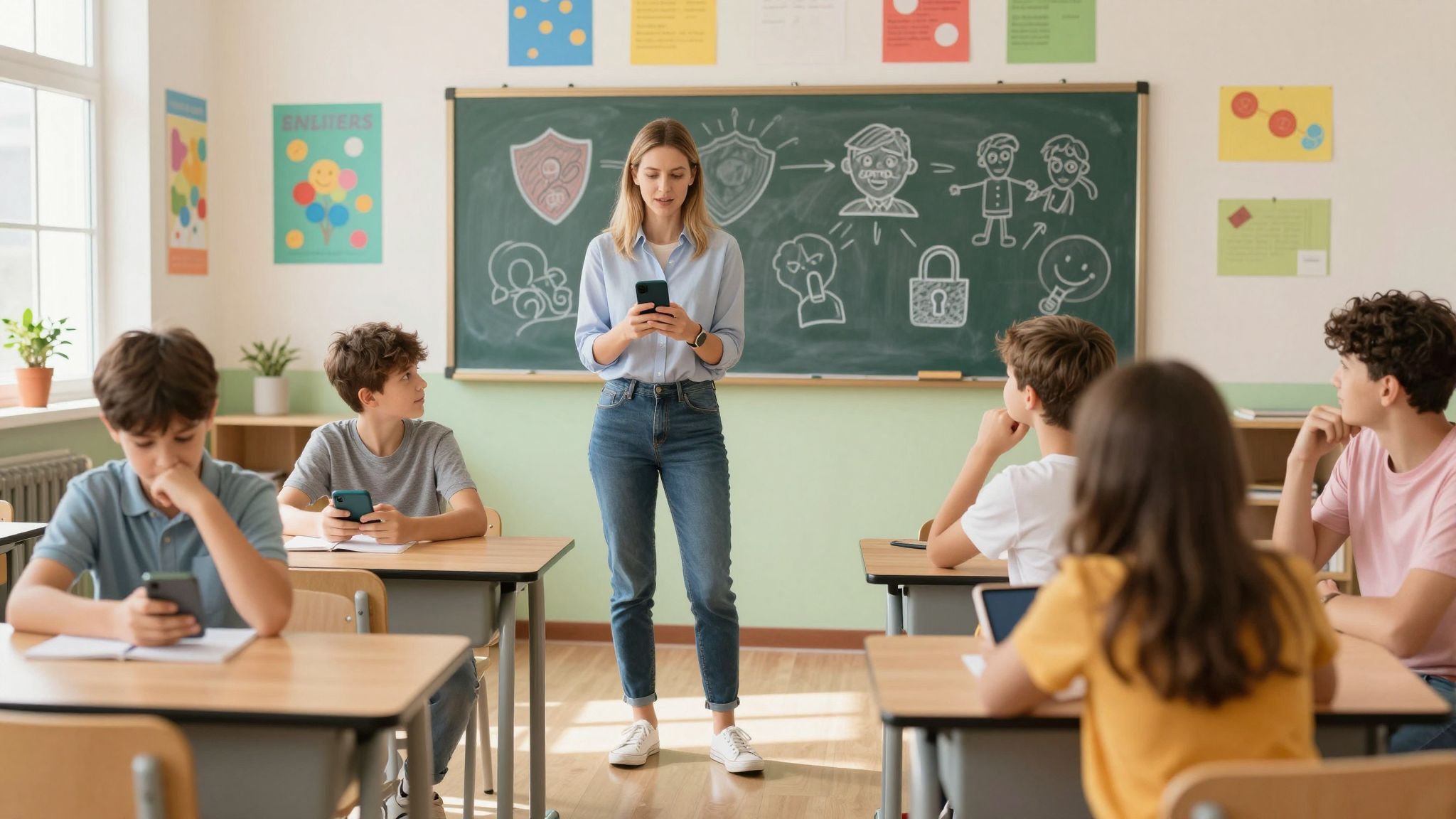 Az okostelefonok tudatos használata csökkenti a zaklatás kockázatát.