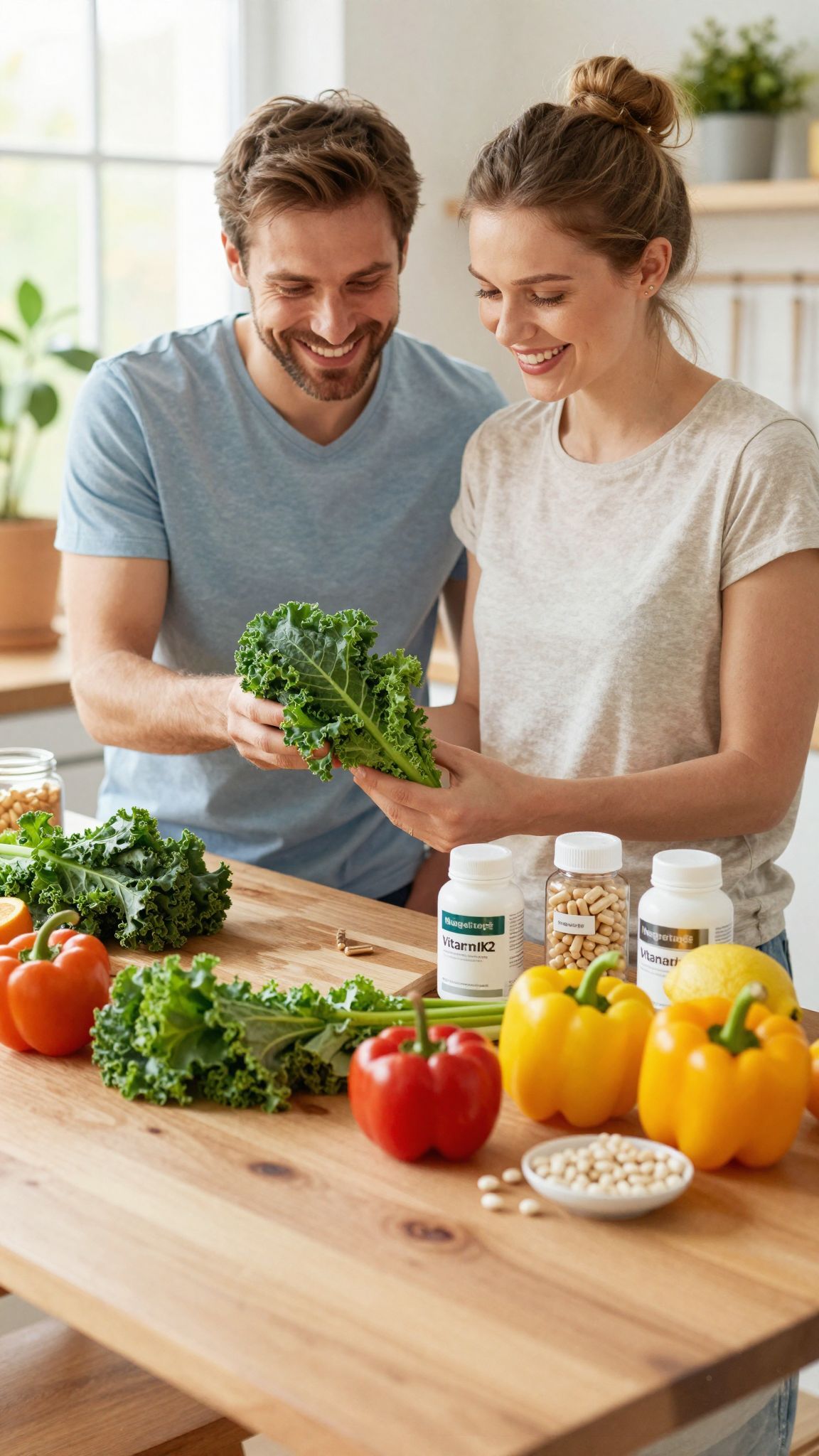 A K2-vitamin és magnézium segítik a D-vitamin hatását.