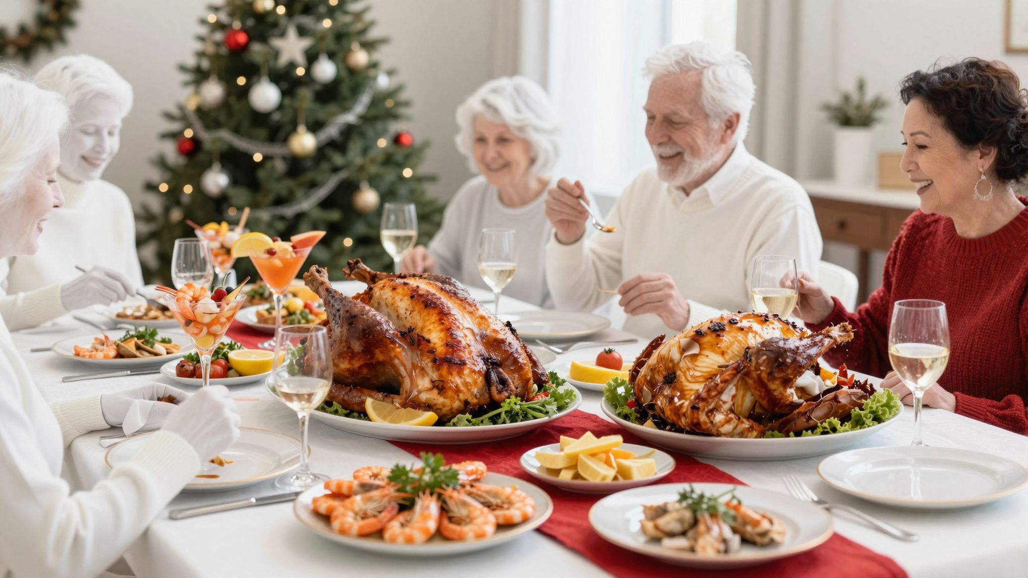 Kentuckyban a karácsonyi étkezés tenger gyümölcseit ünneplik.