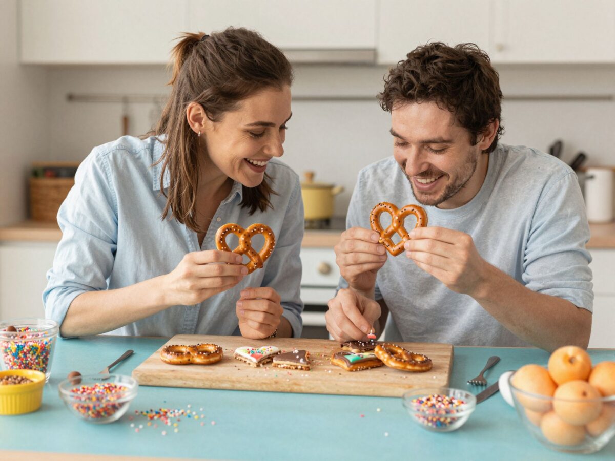 Készíts szupergyors Valentin-napi édességet sós perecből és csokiból