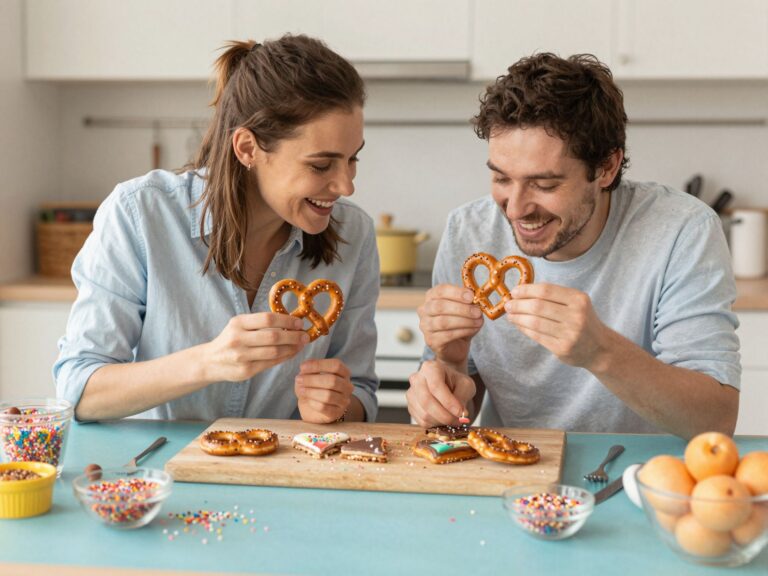 Készíts szupergyors Valentin-napi édességet sós perecből és csokiból