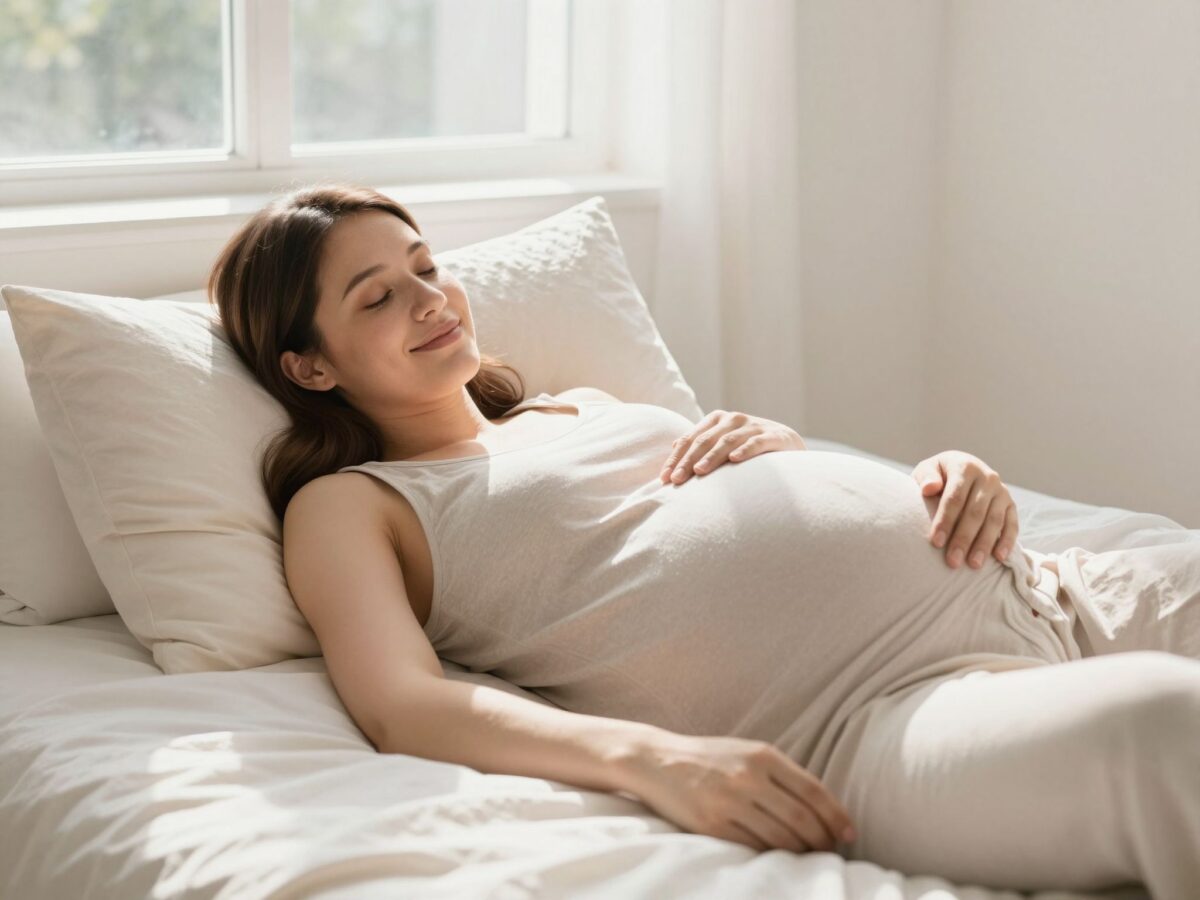 Kevés alvás, magasabb vércukorszint: a pihenés fontossága a terhesség alatt