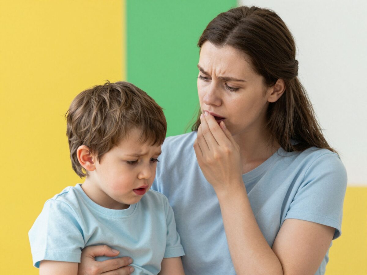 Kruppos köhögés, fulladás: a legfontosabb teendők, amiket minden szülőnek ismernie kell