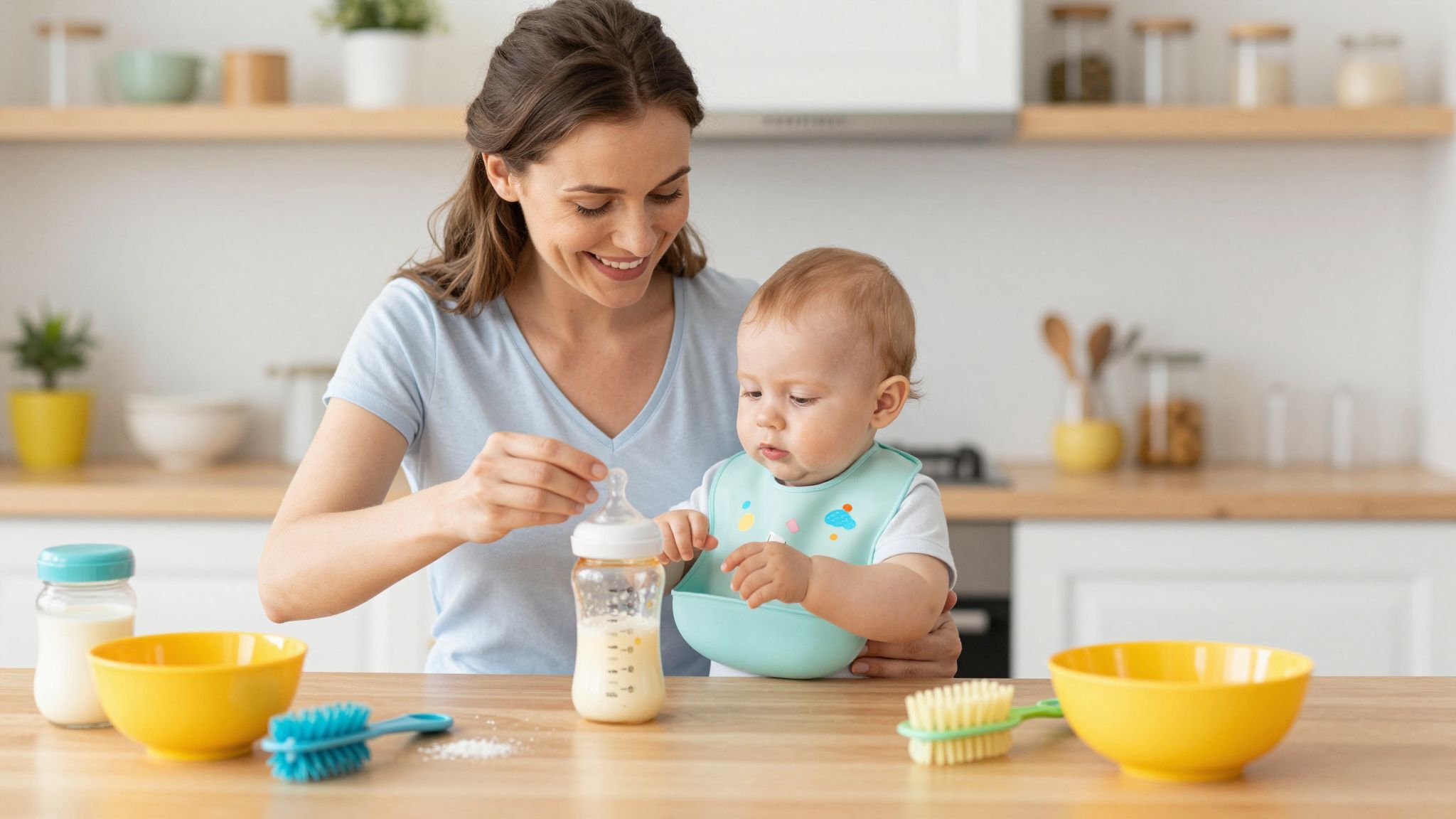 A tápszer arányainak pontos betartása kulcsfontosságú az egészséghez.