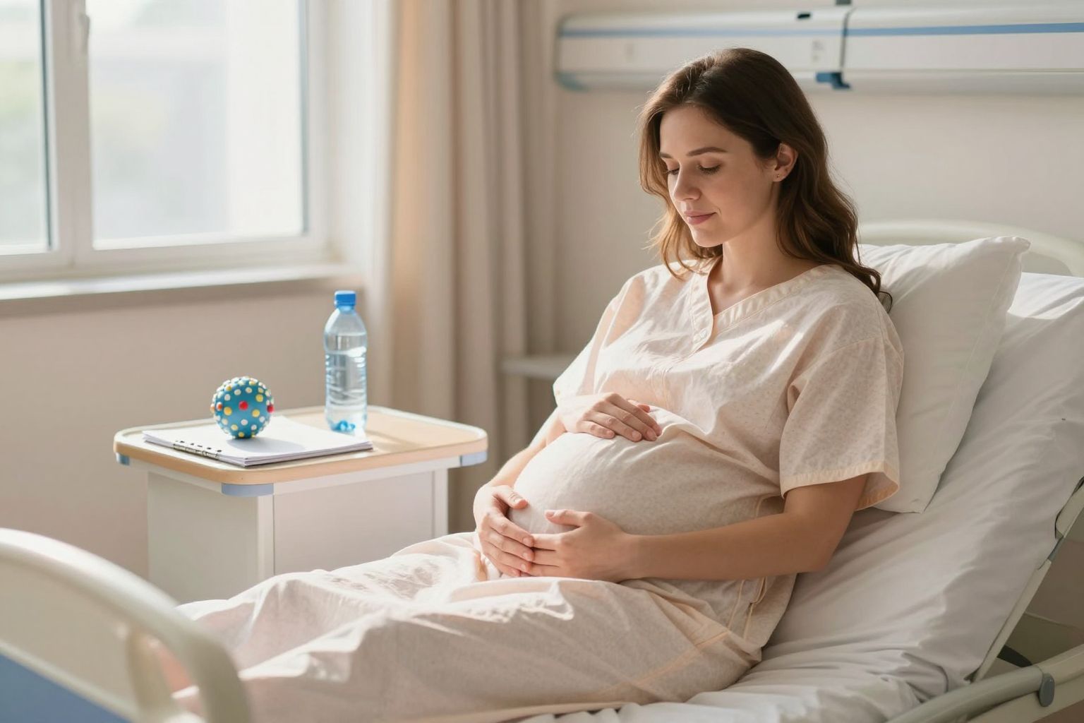 A pozitív gondolkodás segíthet a szülés stresszének csökkentésében.