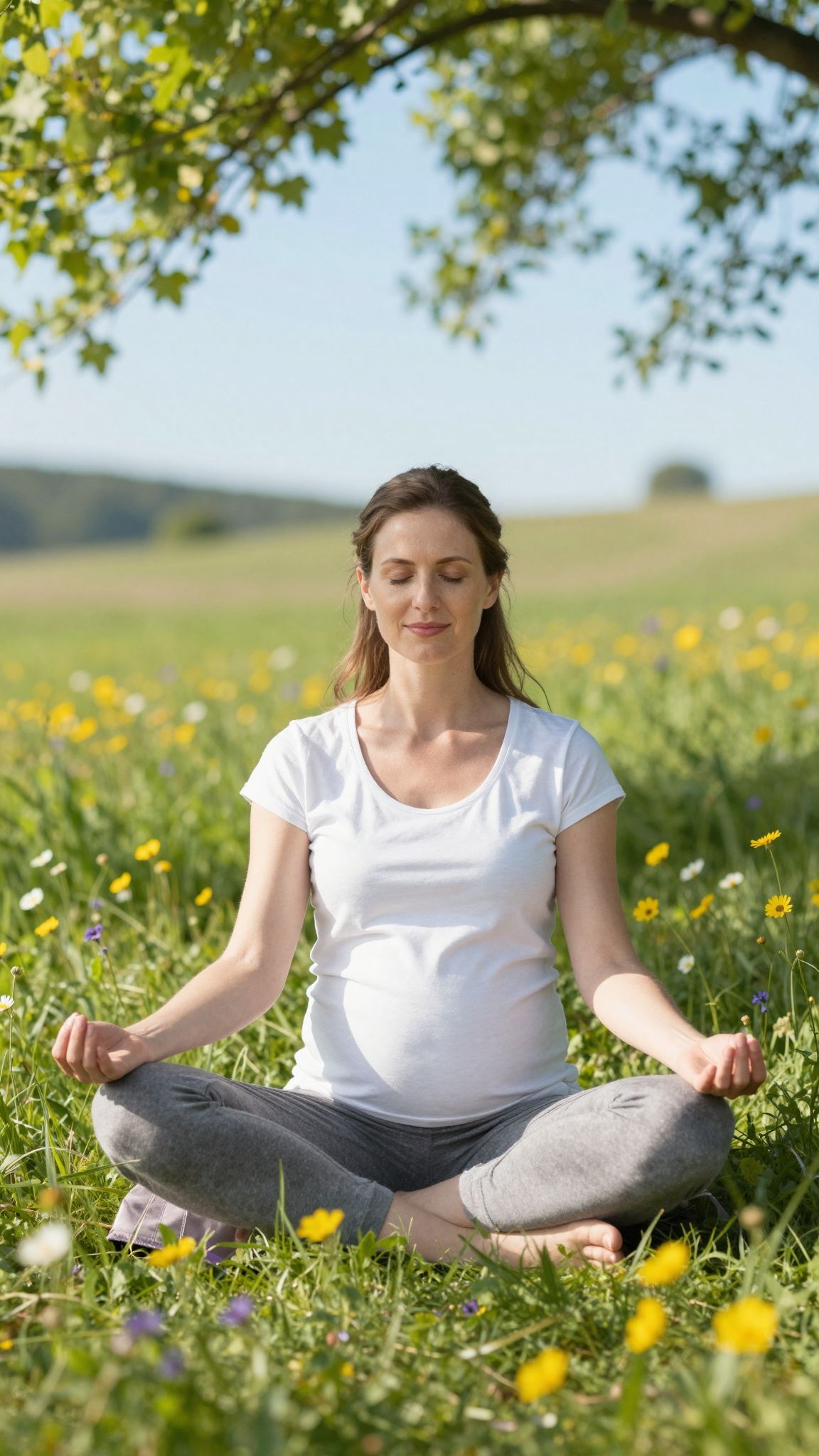 A tudatos jelenlét segít csökkenteni a terhességi stresszt.