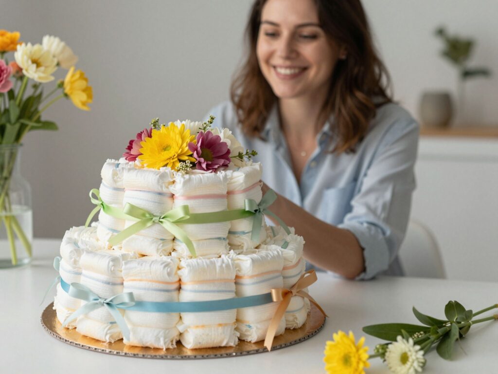 Miért a pelenkatorta a leghasznosabb és leglátványosabb ajándék kismamáknak?