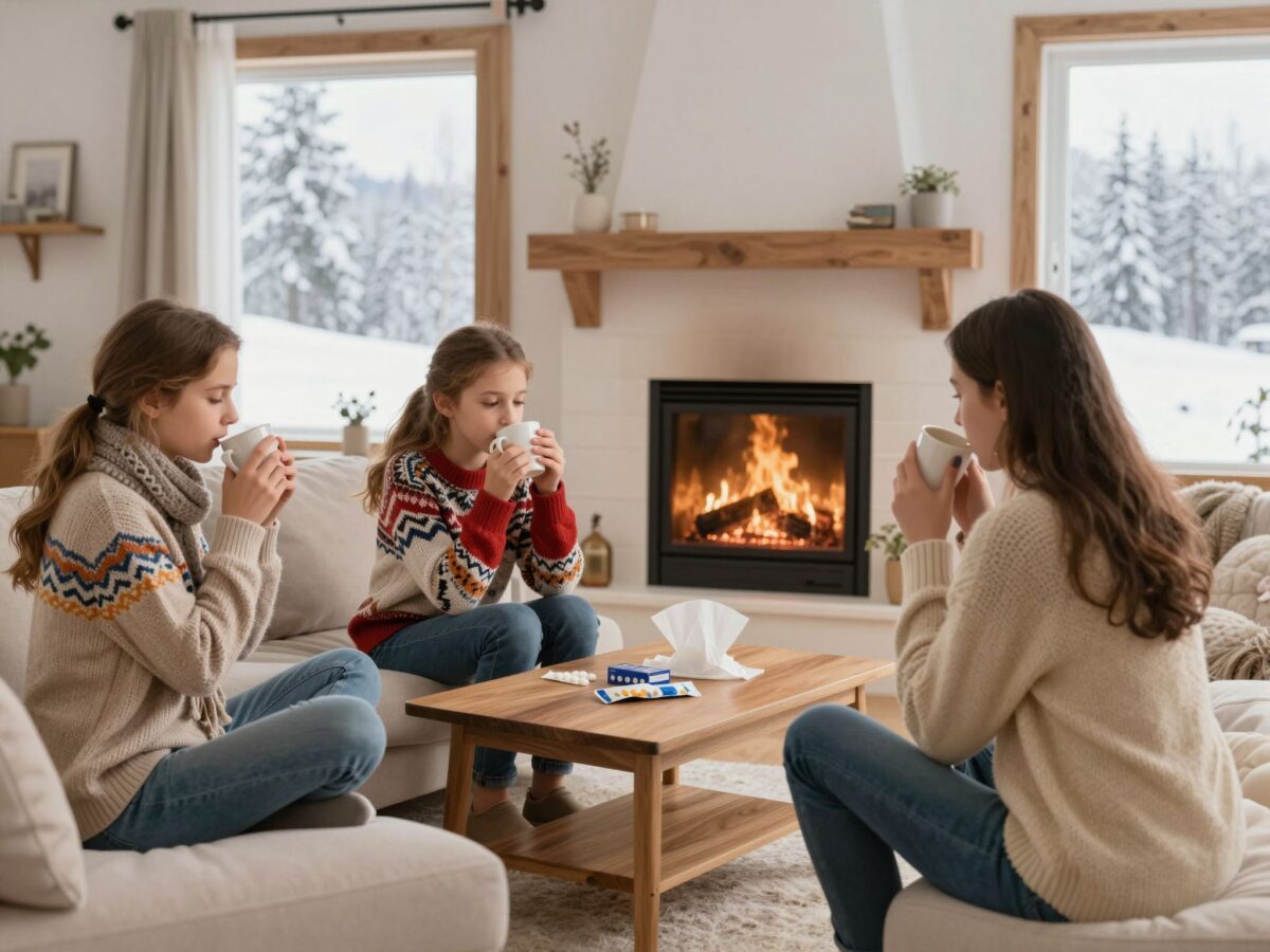 Miért gyakoribb a köhögés és a torokfájás télen? A fűtési szezon és a légúti bajok
