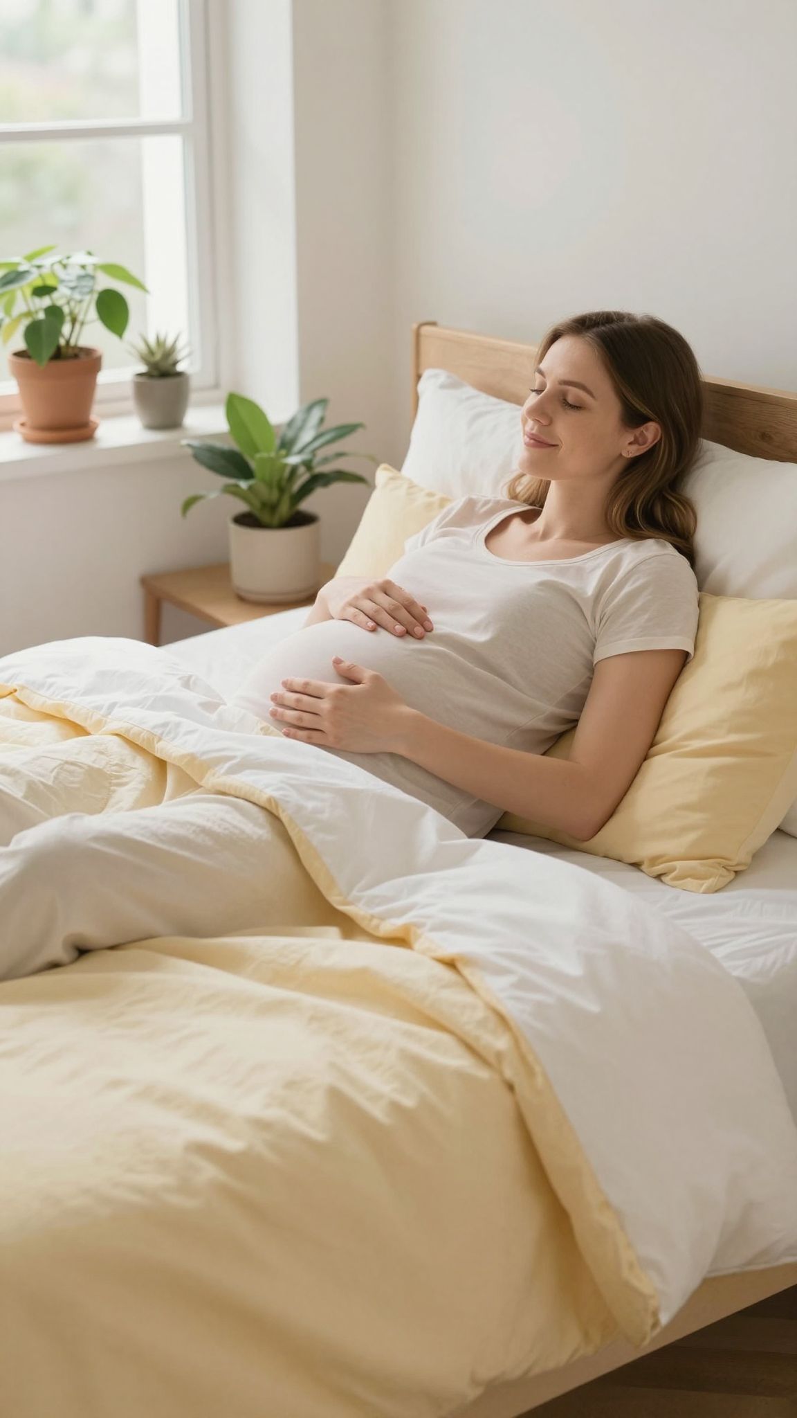 A hormonális változások és a fizikai kényelmetlenség megnehezítik az alvást.