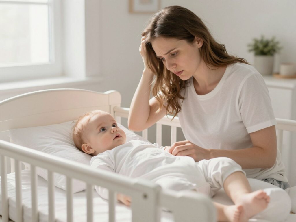 Miért nem alszik hirtelen a kisbabám? Lehet, hogy alvási regressziója van