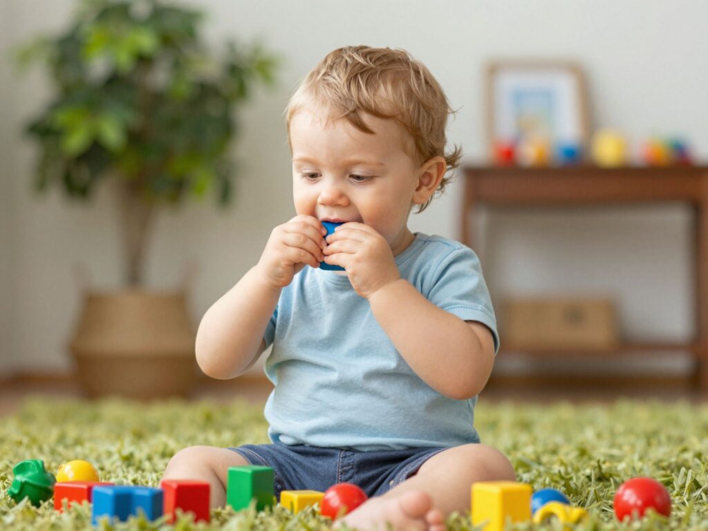 Miért vesz mindent a szájába a kicsi? A fejlődés fontos szakasza