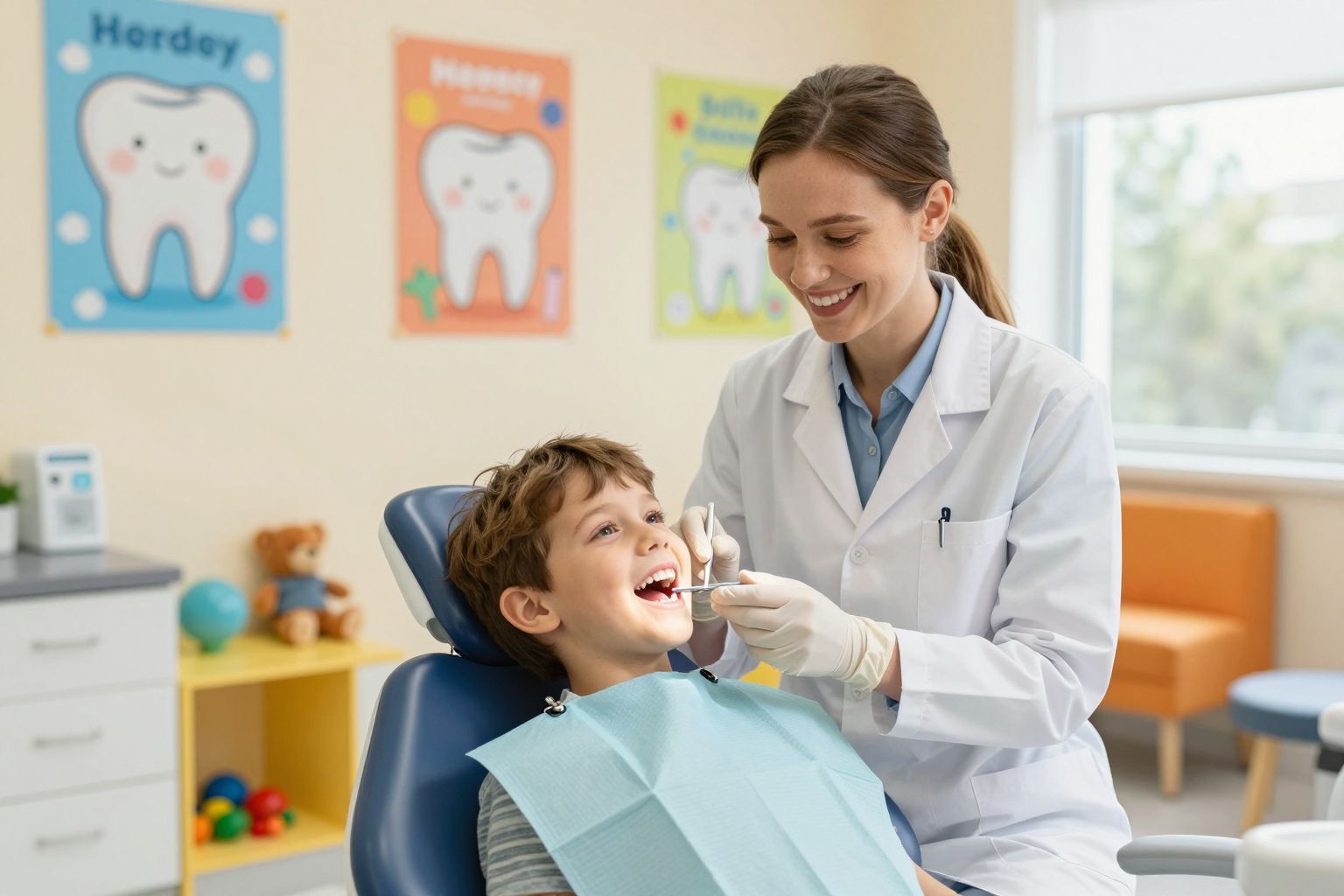 A gyermekfogászt 1 éves kor körül érdemes felkeresni.