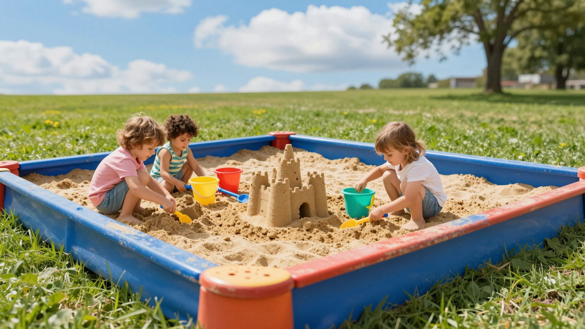 Válasszunk finom szemcsés, tiszta és szennyeződésmentes homokot!