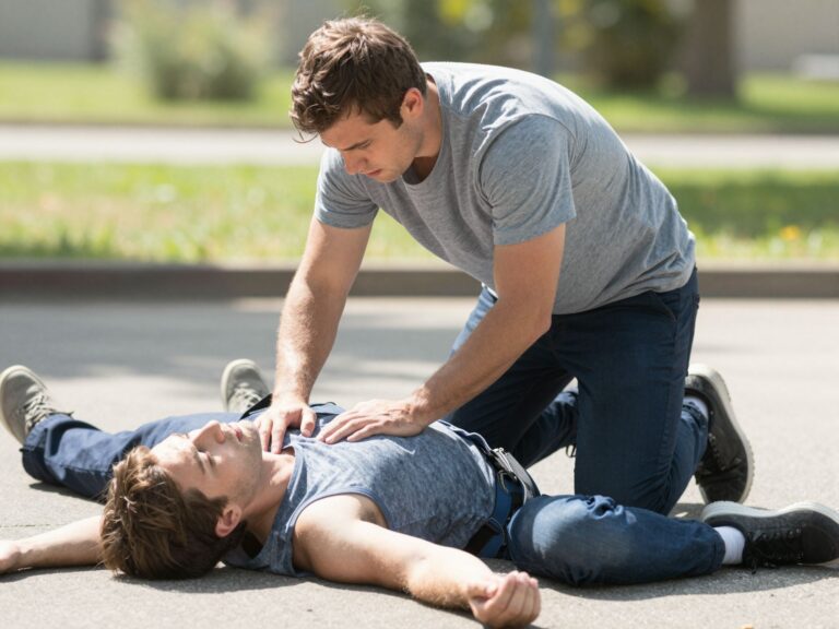 Mit tegyél, ha valaki összeesik melletted? Az életmentő segítségnyújtás alapjai