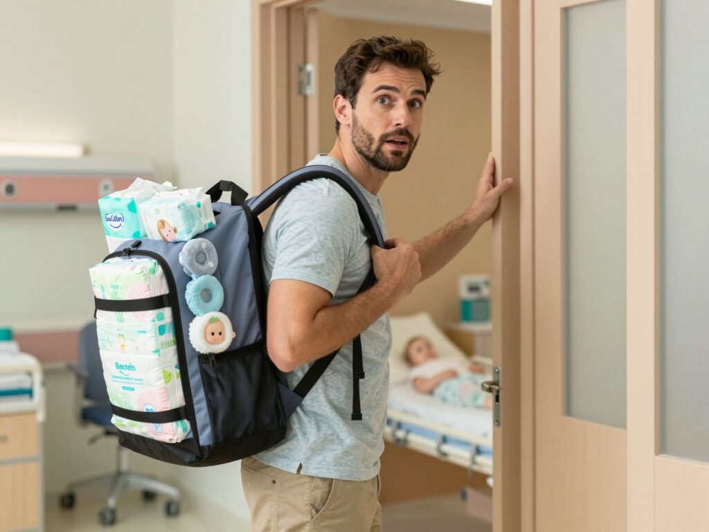 Mit vigyen magával az apa a szülőszobára? Tévhitek és hasznos tippek