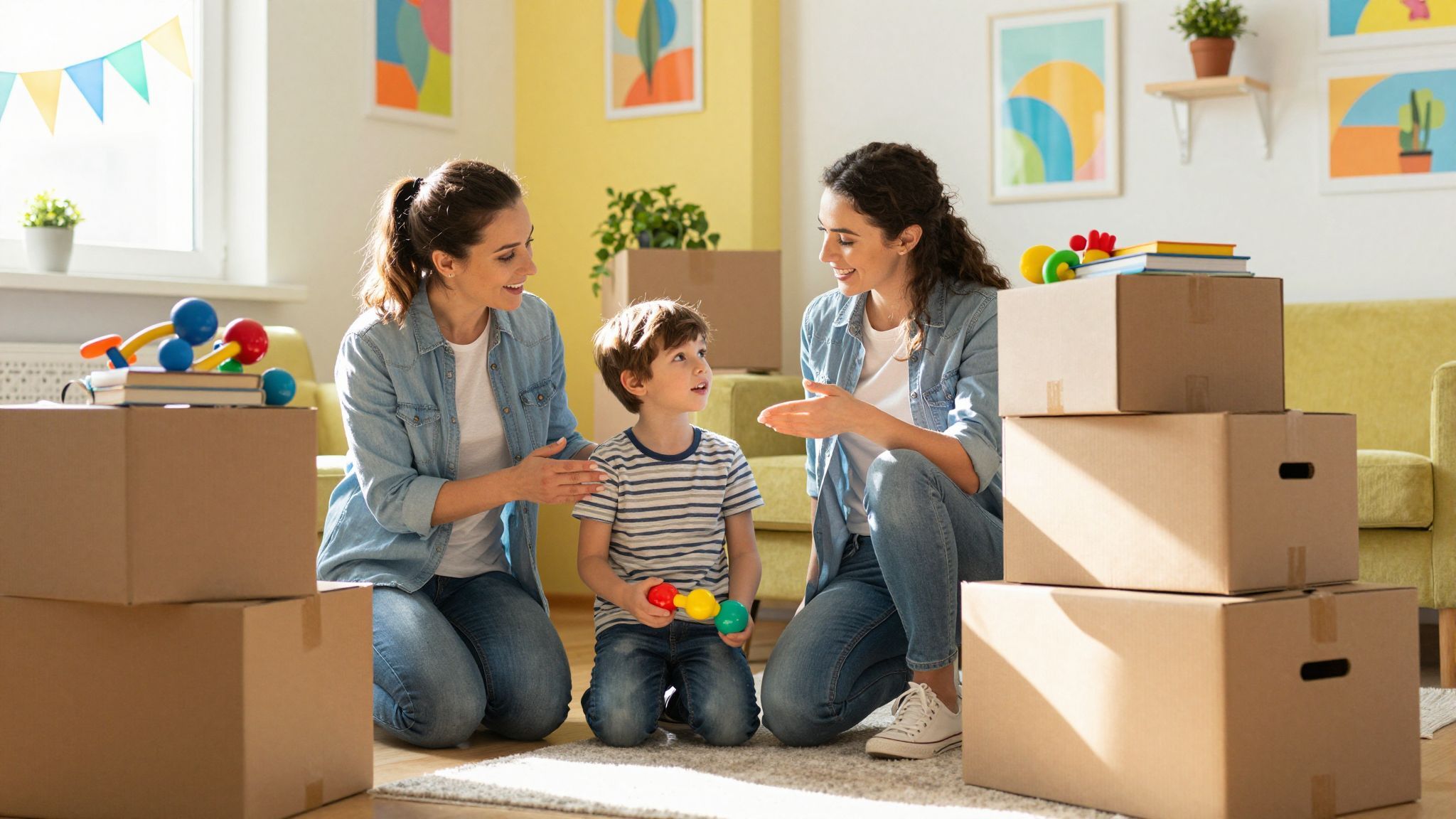 A regresszió gyakori reakció költözéskor, segíthet a megértésben.