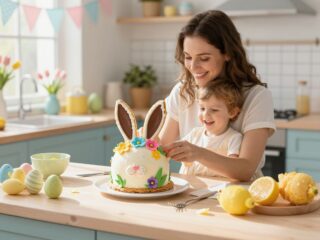 Nincs időd sütni? Készíts last minute húsvéti nyuszitortát sütés nélkül