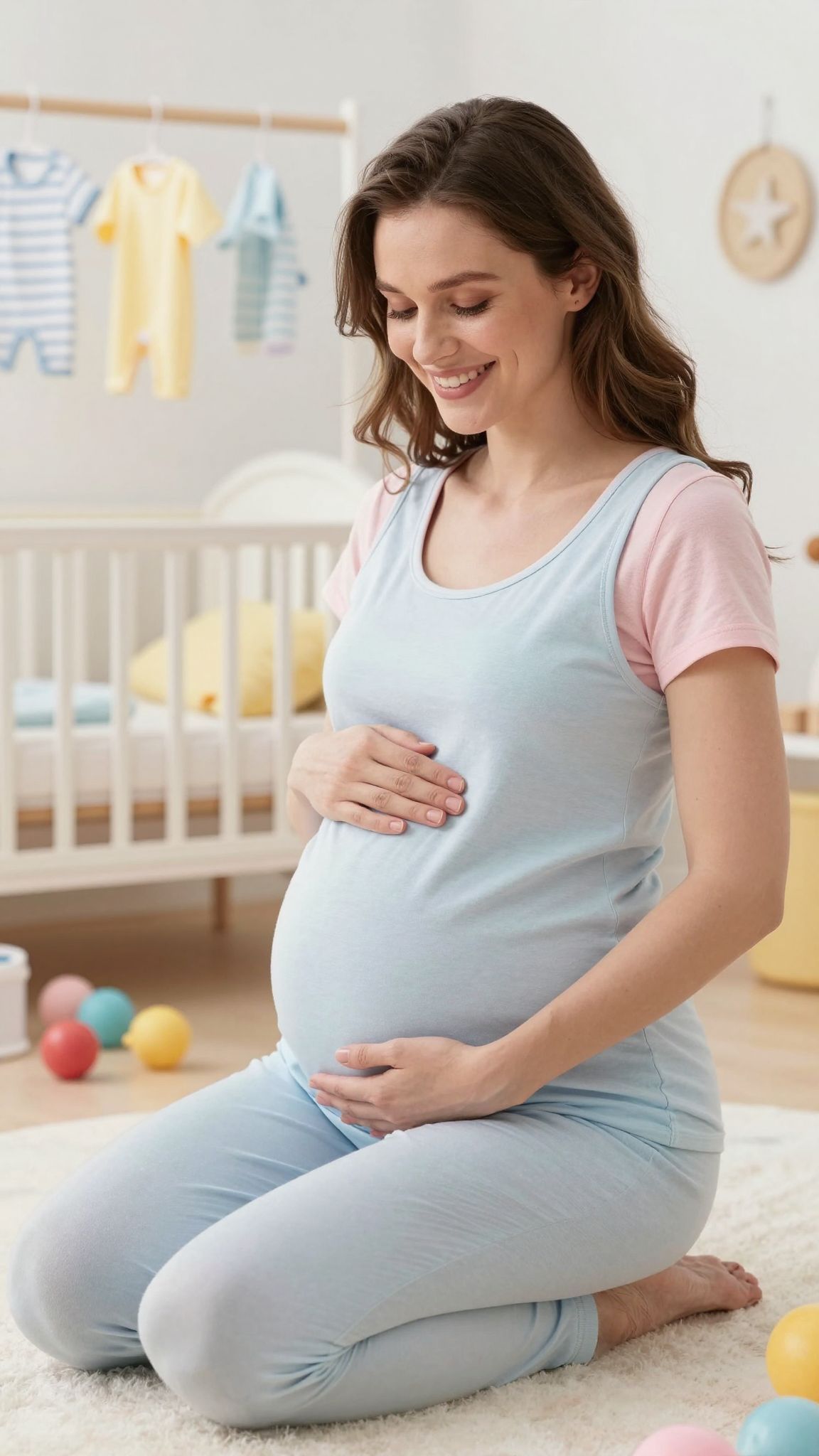 A test felkészül a terhességre, a jövő záloga.