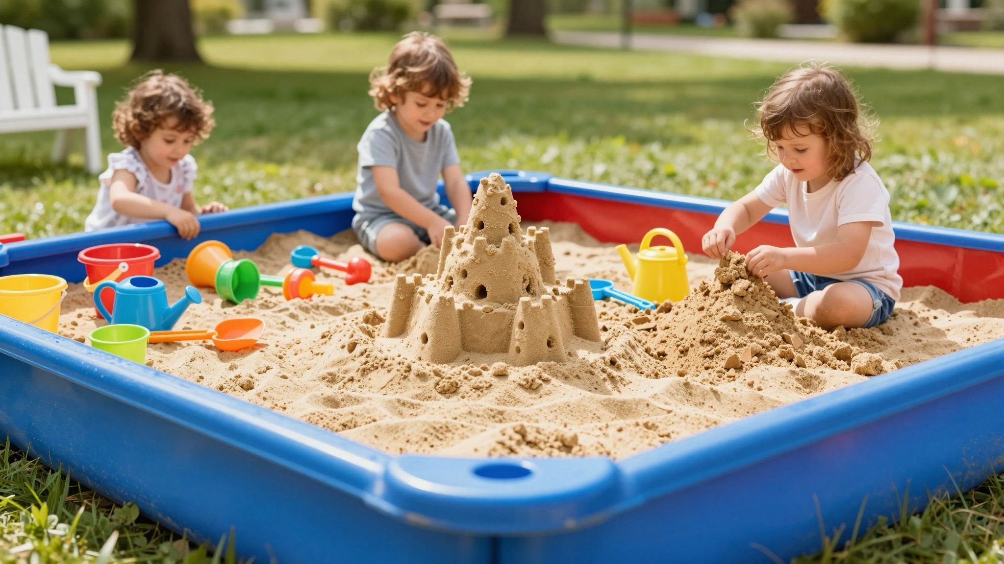 A homokozók rendszeres tisztítása megelőzi a fertőzéseket.