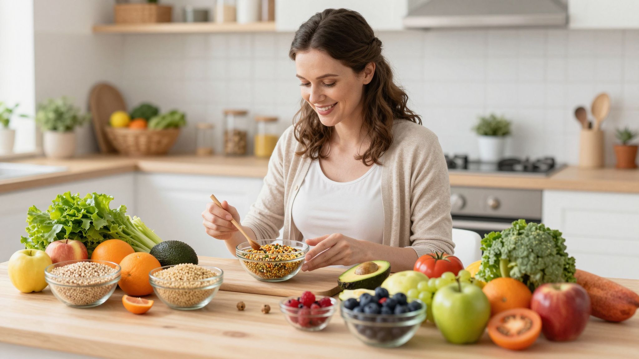 A trimeszterek szerint változik a tápanyagigénye a kismamáknak.