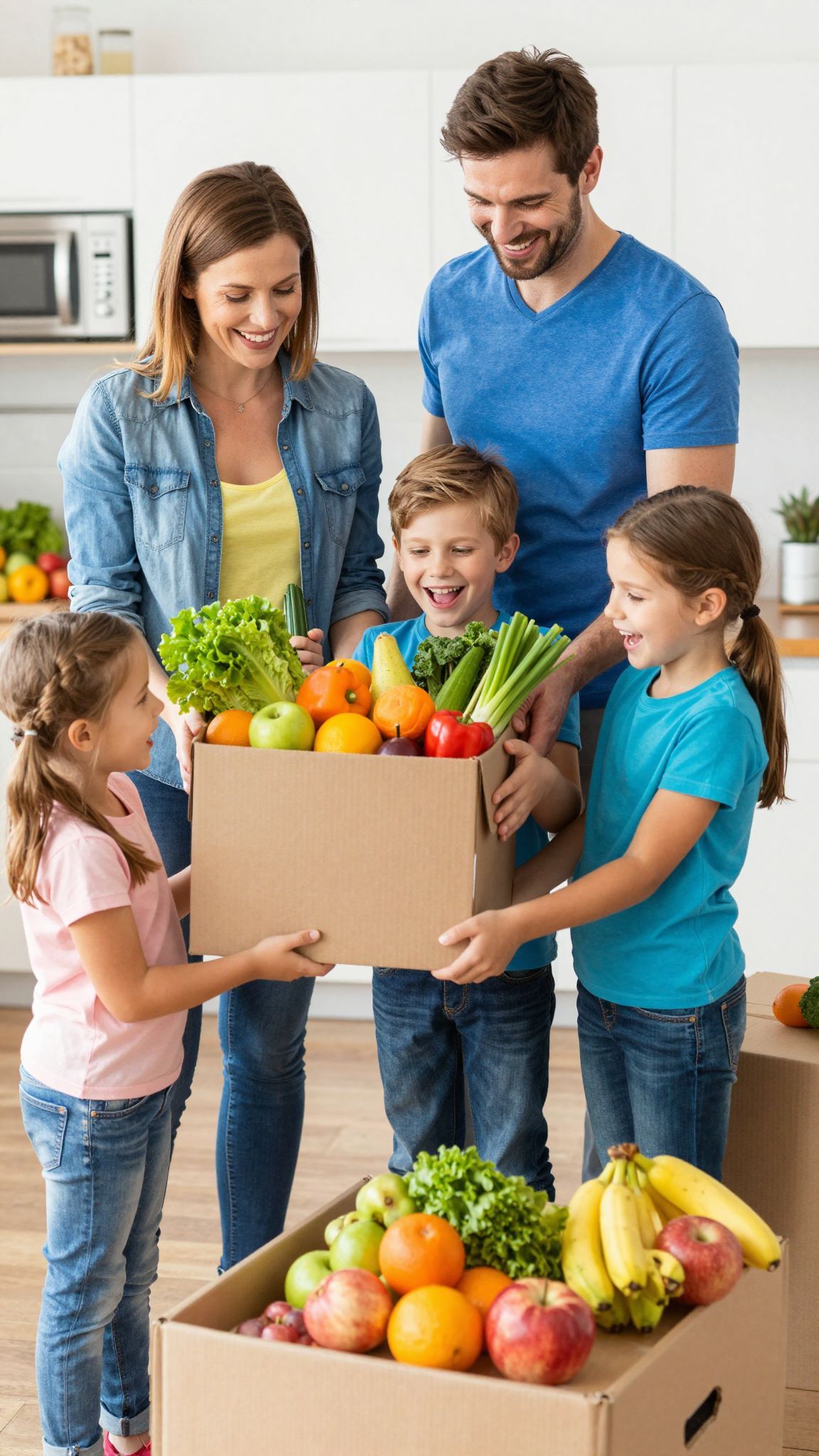 A házhozszállítás megkönnyíti a busy szülők életét.