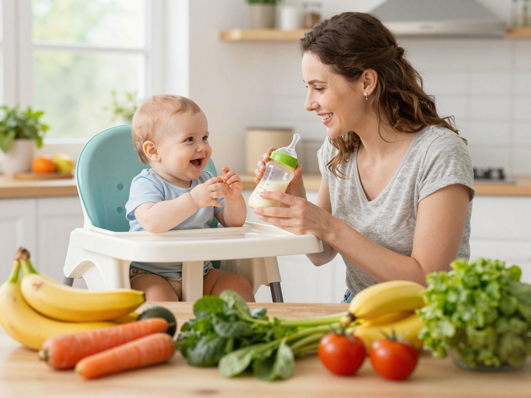 A tápszer összetevői befolyásolják a bélflóra egyensúlyát.