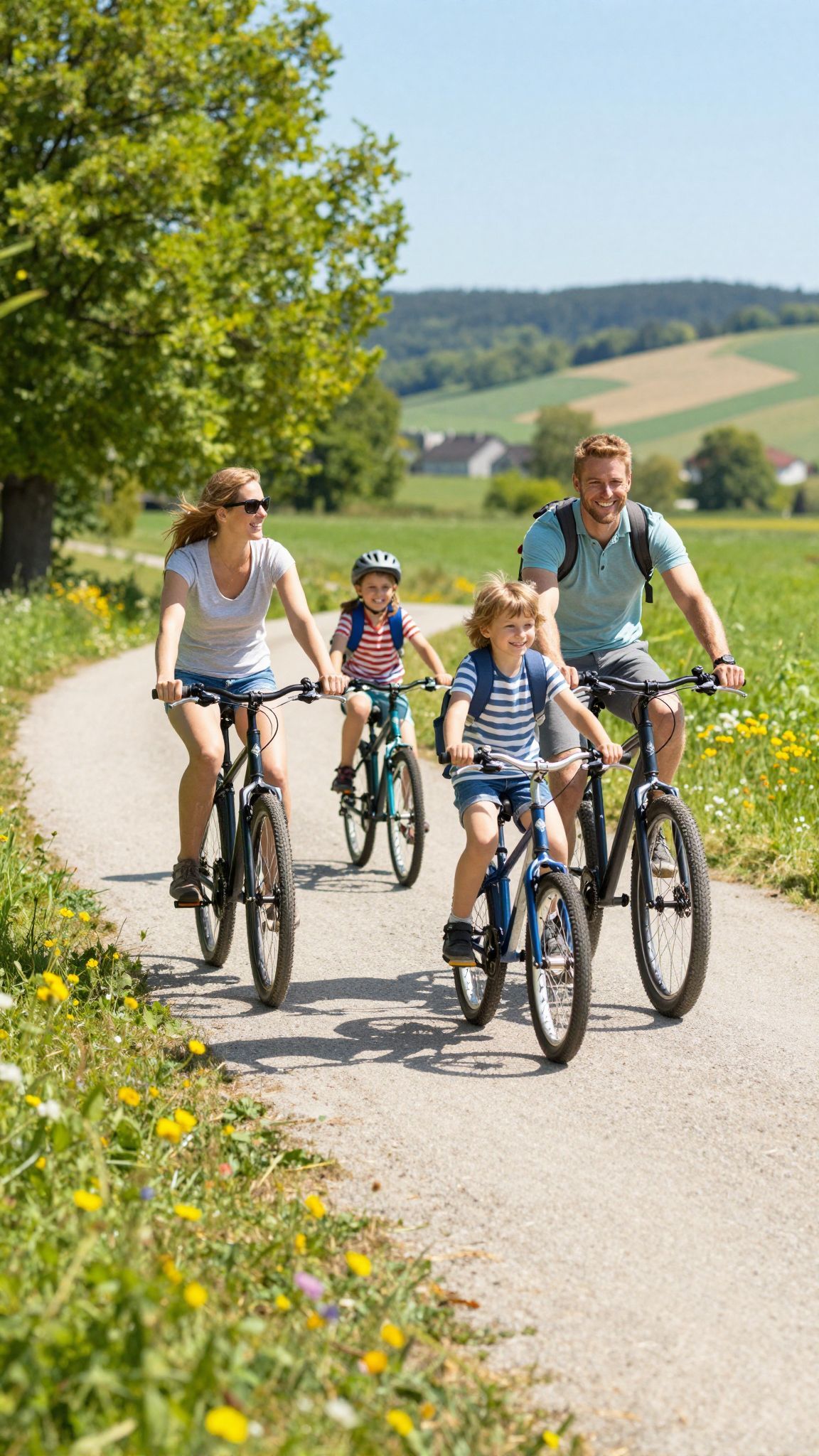 Kisgyermekes családoknak a biciklizés biztonságánál fontos a megfelelő sisak.