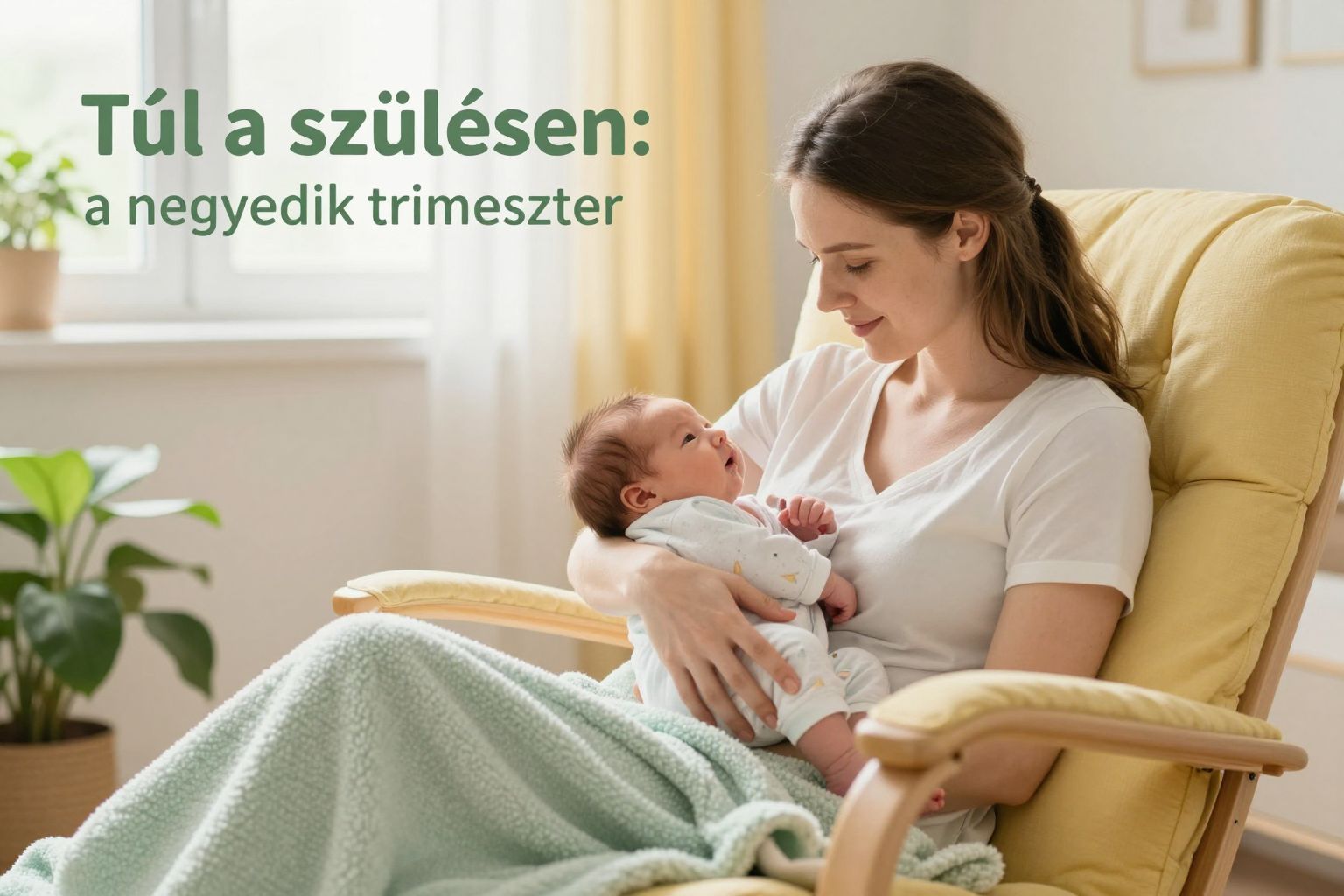 A negyedik trimeszter a baba és anya közötti kötődés ideje.