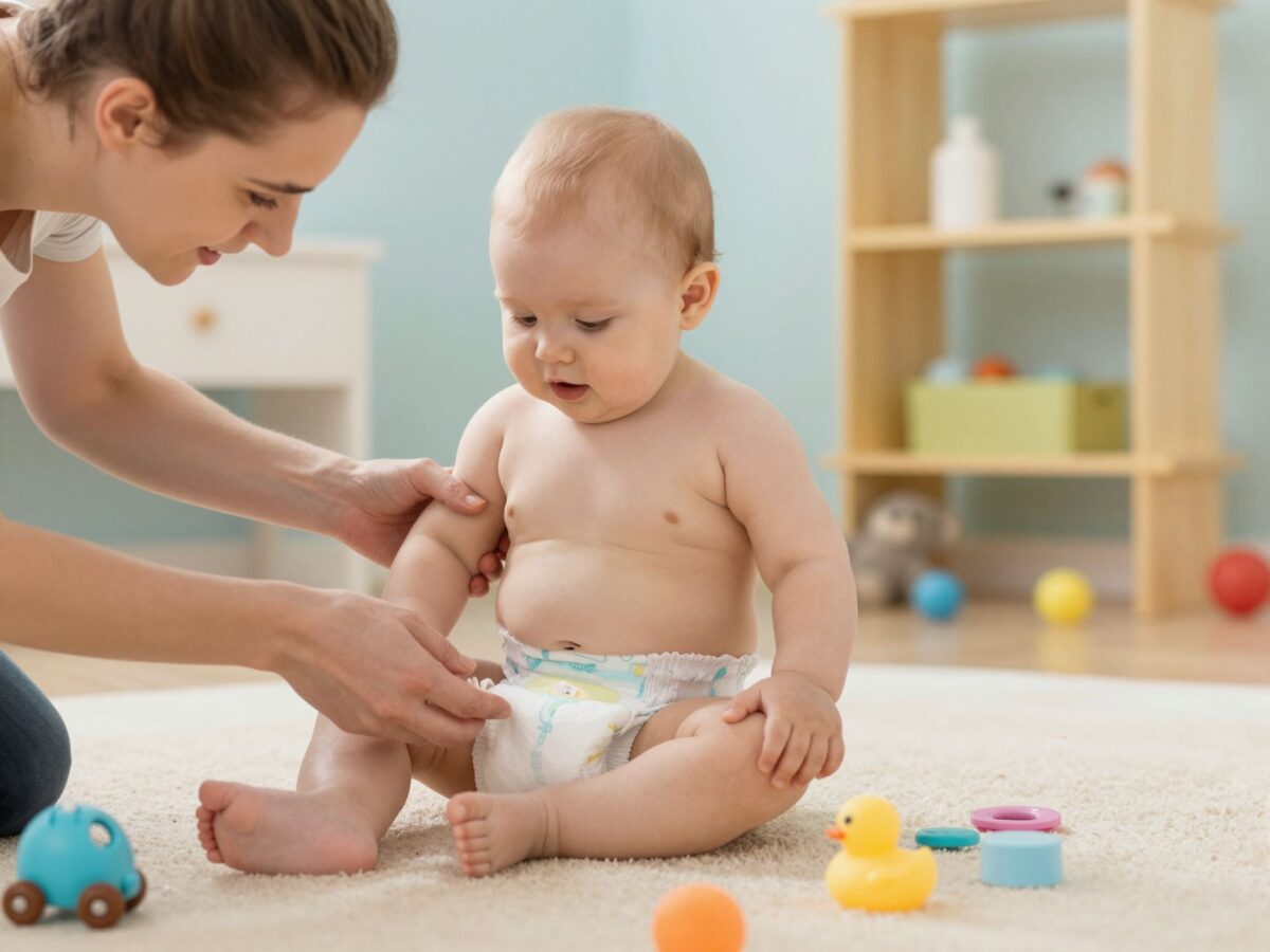 Túl szoros vagy túl laza? 5 jel, amiből tudod, hogy pelenkát kell váltanod