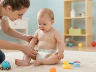 Túl szoros vagy túl laza? 5 jel, amiből tudod, hogy pelenkát kell váltanod