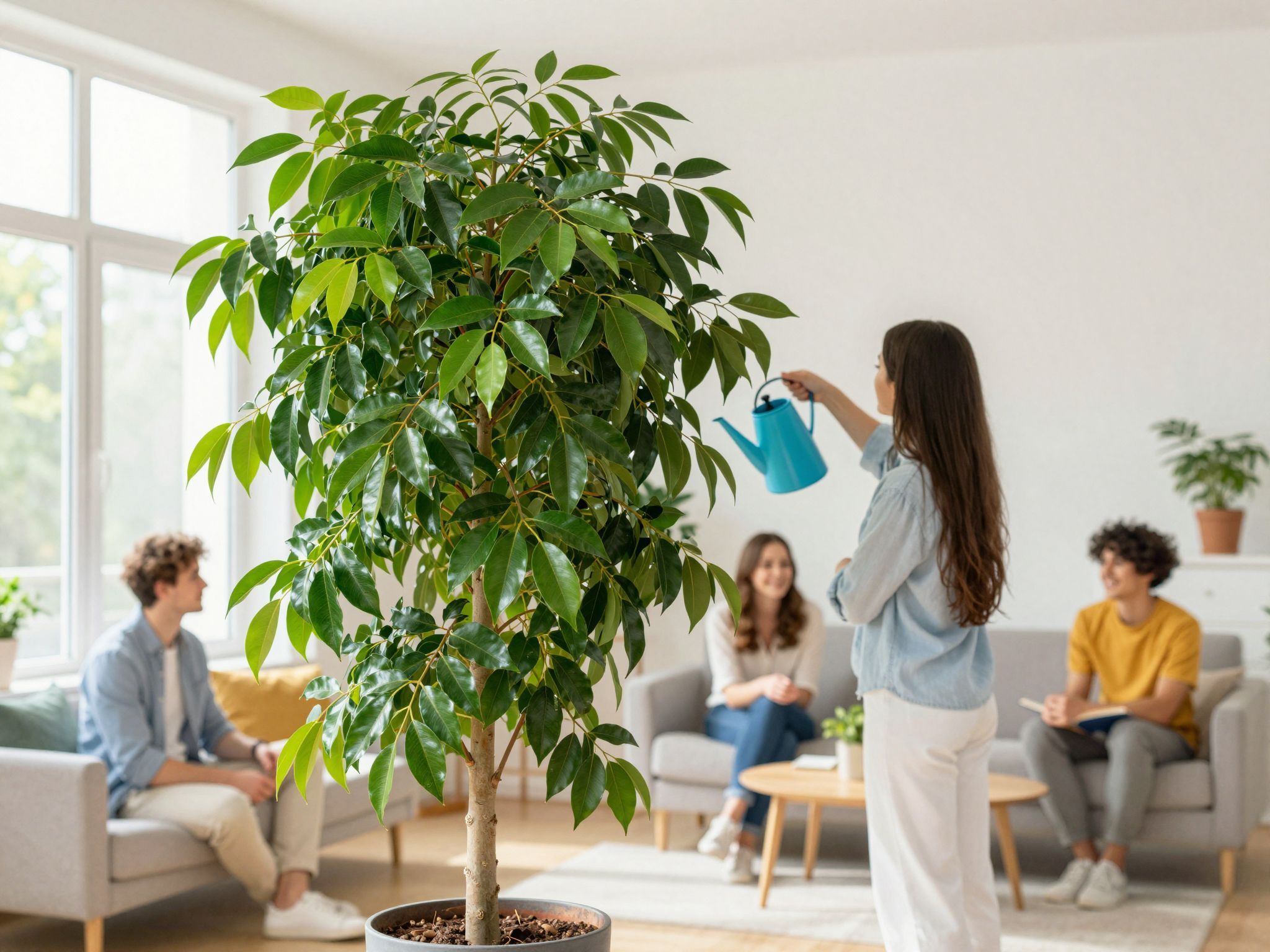 A fikusz mérgező gyümölcse irritálhatja a bőrt.