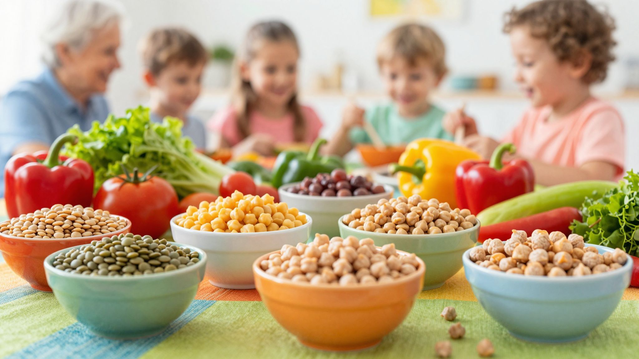 A hüvelyesek gazdag fehérjeforrások és vitaminokban dúskálnak.