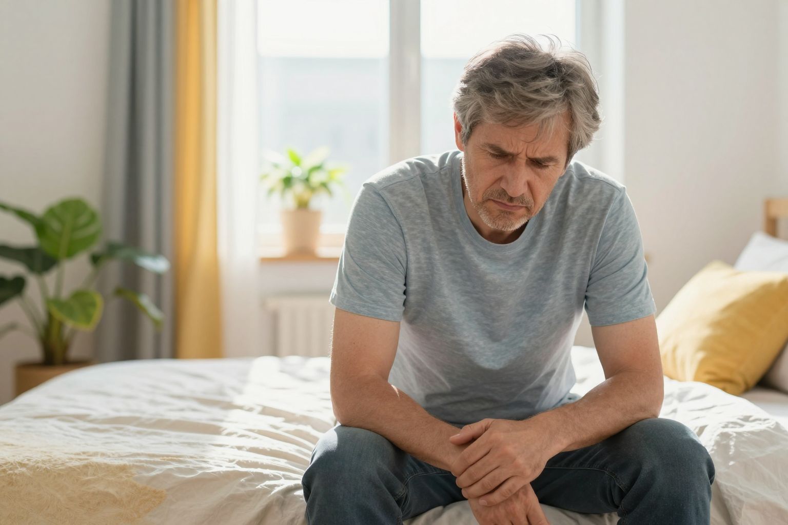 A reggeli merevség ízületi gyulladás jele lehet.