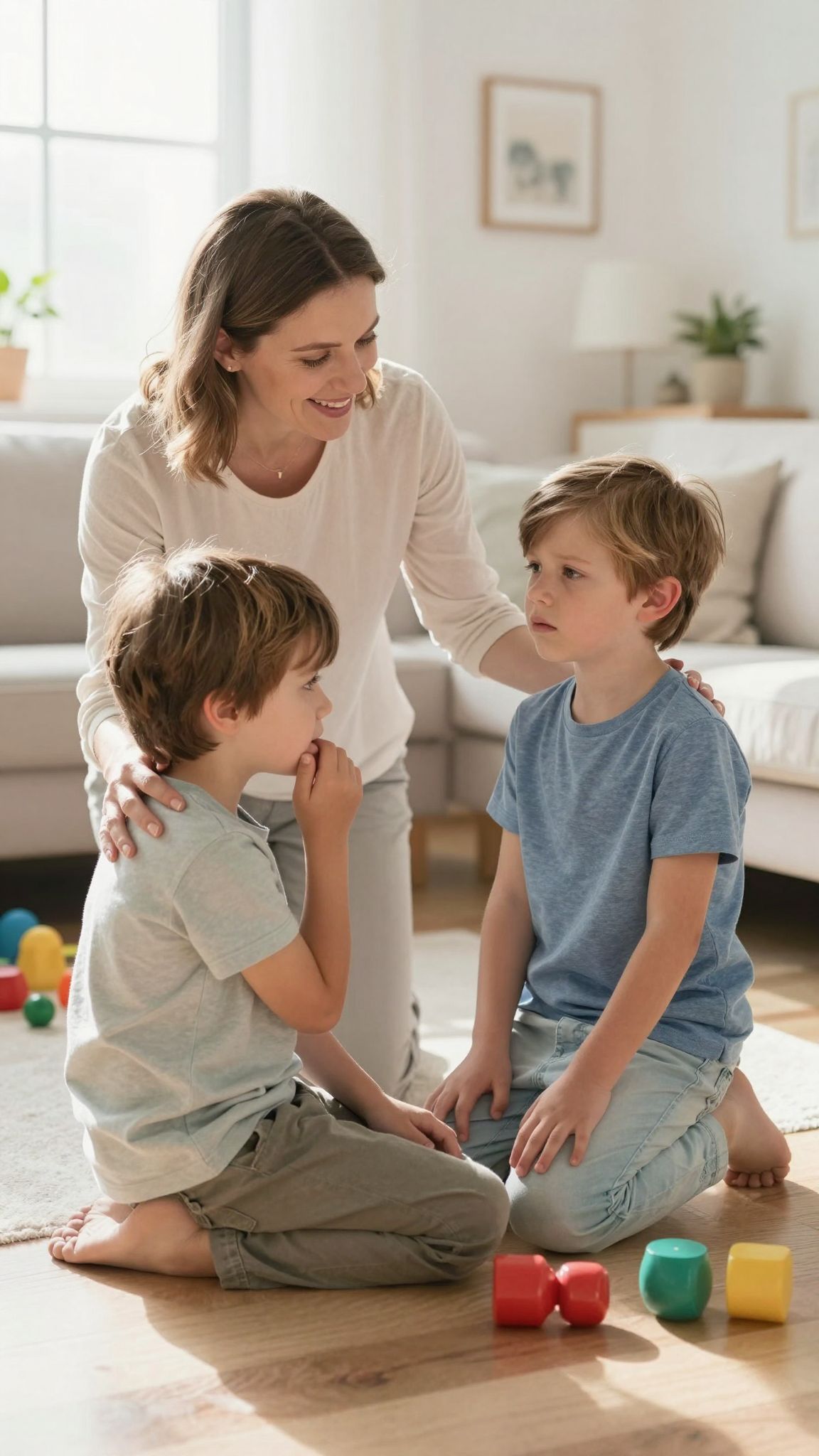 A határozott válaszok segítenek a gyermek érzelmi kezelésében.