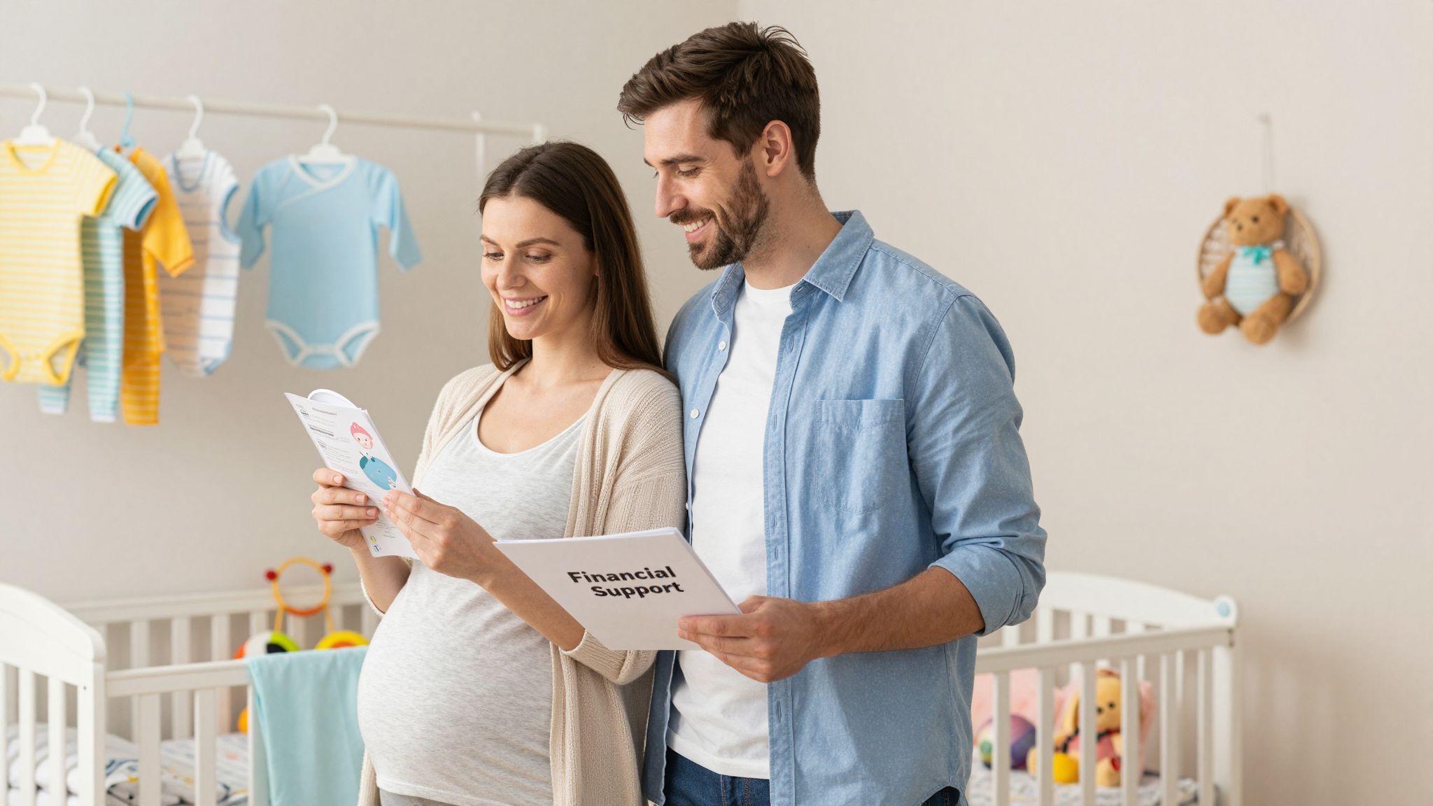 A Babaváró hitel és anyasági támogatás együtt jelentős segítség.