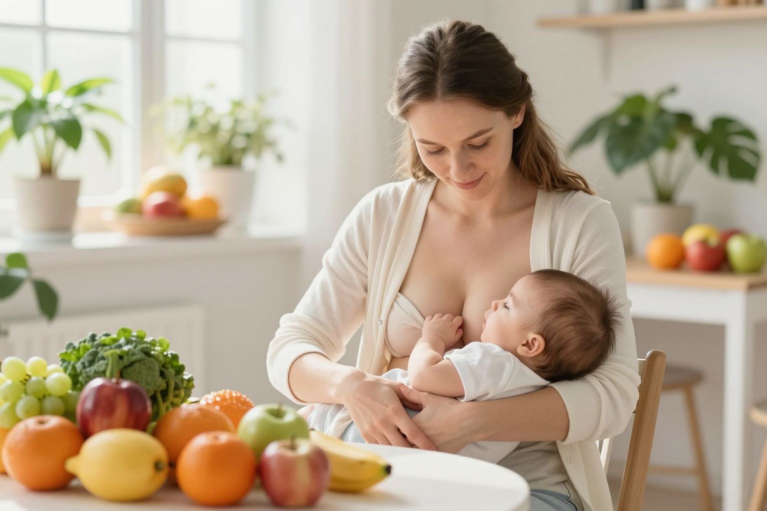 A szoptatás erősíti a bélflórát és az immunrendszert.